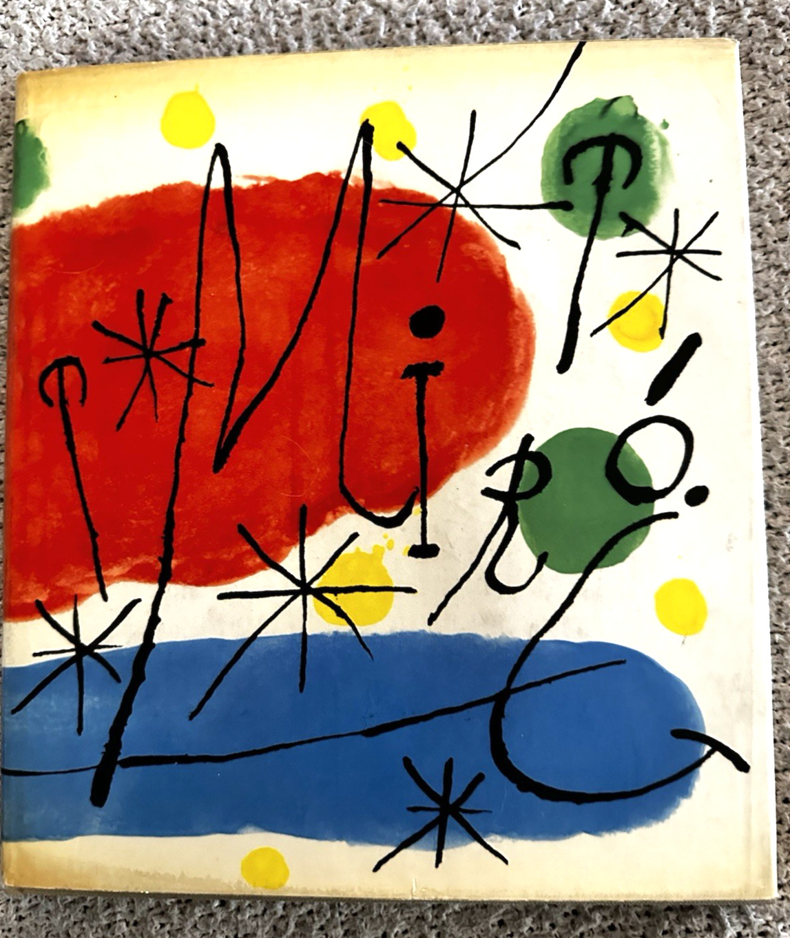 1959 1st Ed., Joan Miro, James Thrall Soby, Illustrated, DJ, HC