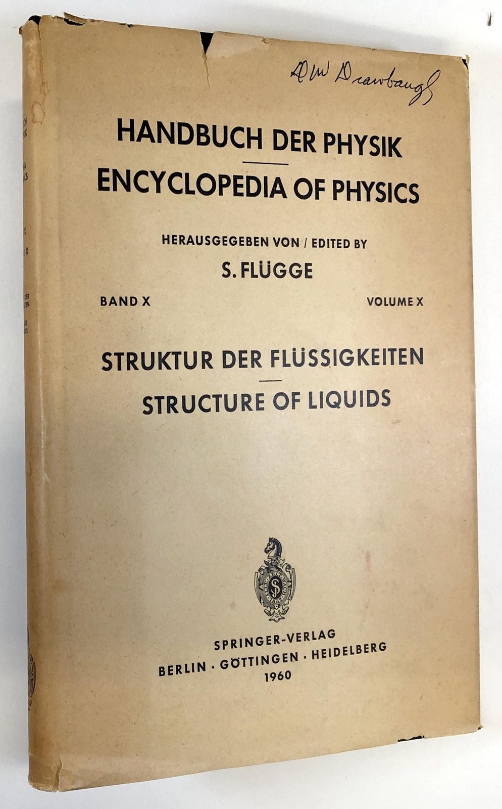 n/a / Handbuch Der Physik 1960