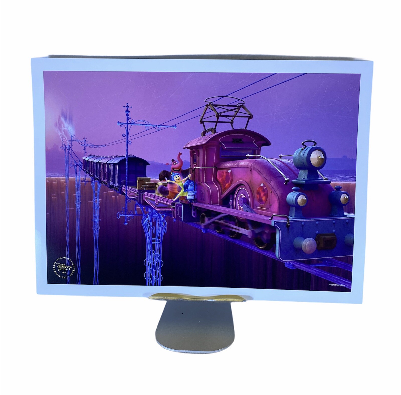 Disney Pixar inside out store exclusive commemorative lithograph set 2015