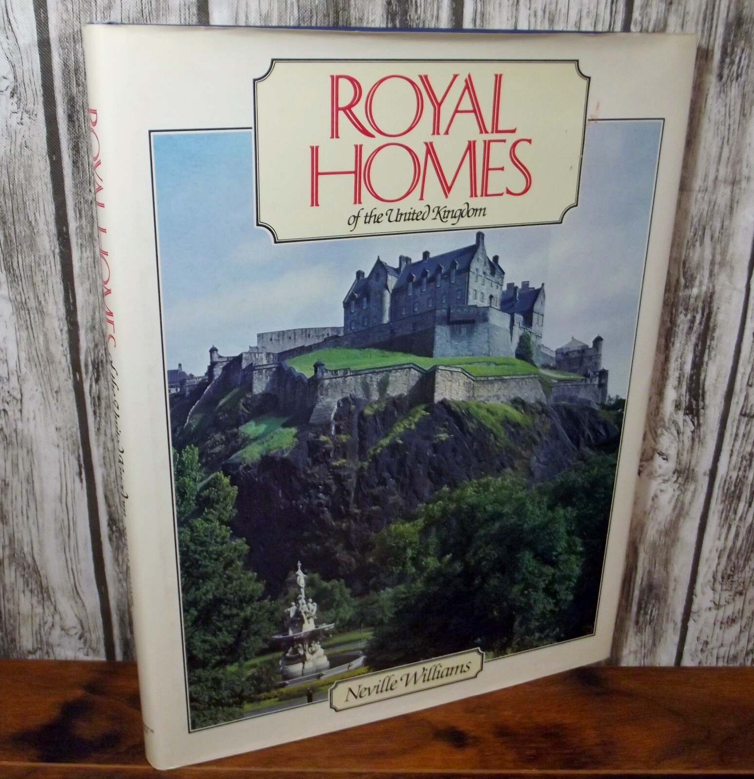 Royal Homes of the United Kingdom by Neville Williams Vintage Illustrated Book