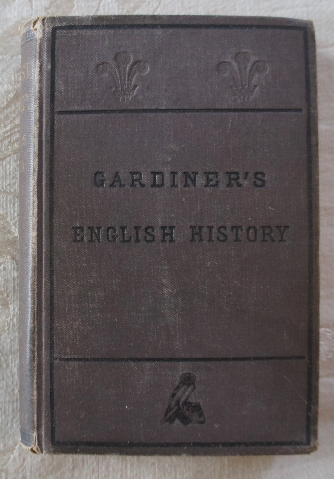 GARDINER’S ENGLISH HISTORY FOR SCHOOLS HENRY HOLT 1881 WITH ANTIQUE MAPS