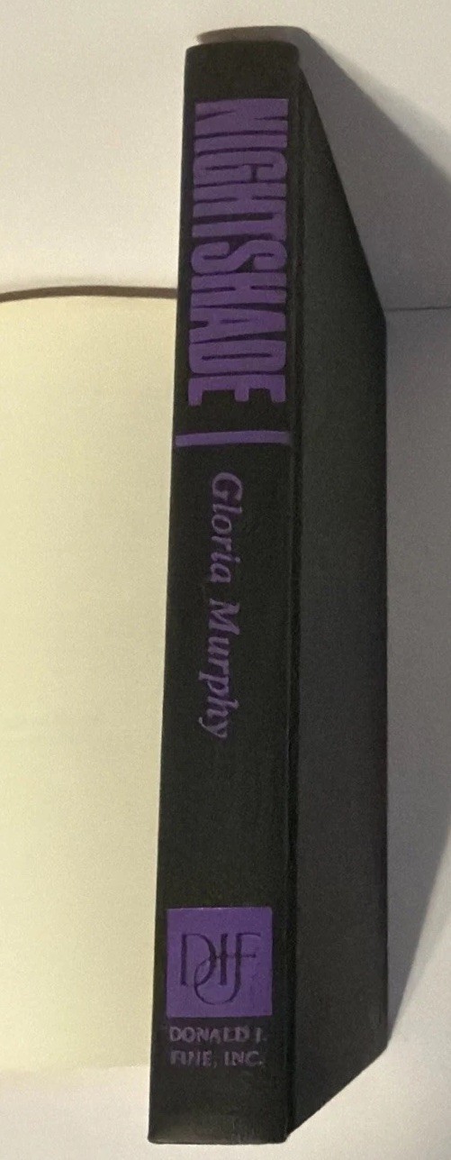 Gloria Murphy / Nightshade 1st Edition 1986 HC DJ