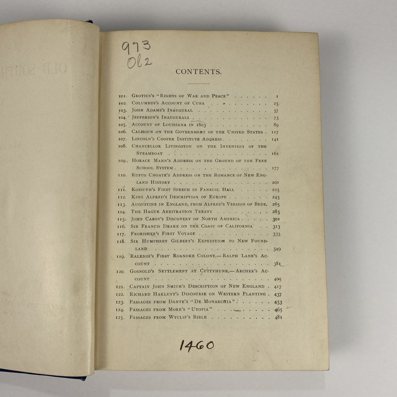 Old South Leaflets, v. I-VII -1901- 1st ed -Colonial America -Revolutionary War
