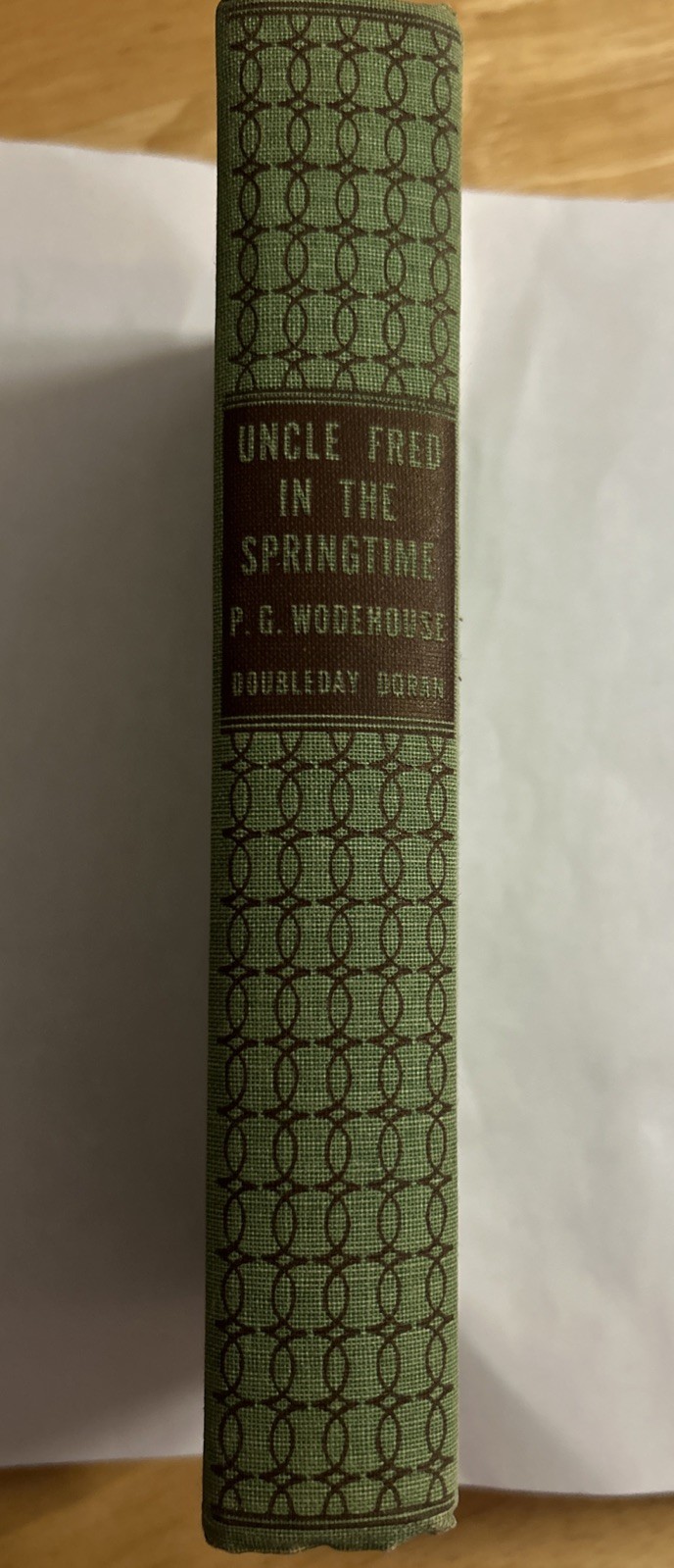 Wodehouse Uncle Fred in the Springtime 1939 HC First Edition DJ