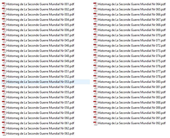 HISTOMAG SECONDE GUERRE (ESP) 50 Choice Issue Collection On USB Drive