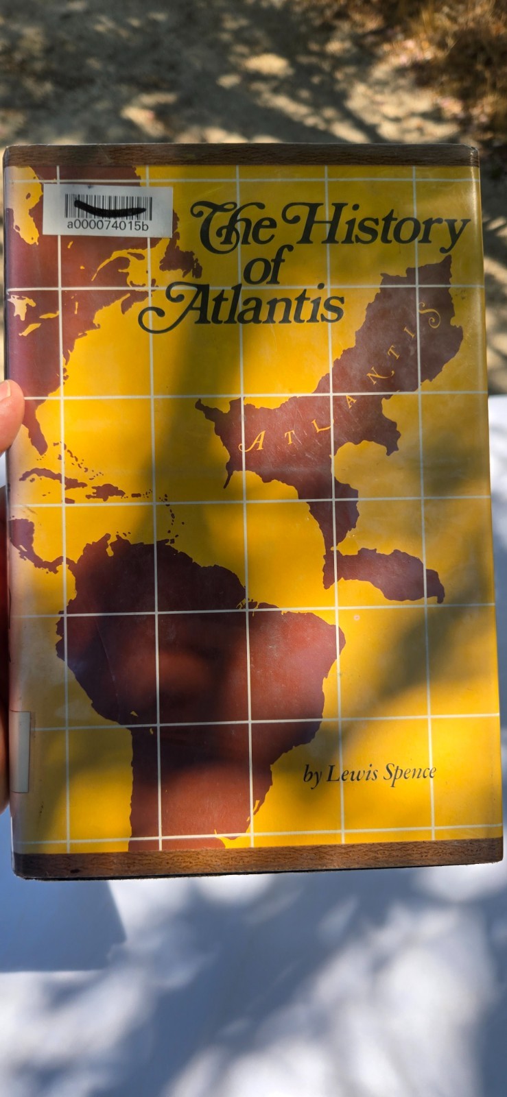The History Of Atlantis Lewis Spence 1968 Hardcover Dust Jacket Bell Books ExLib
