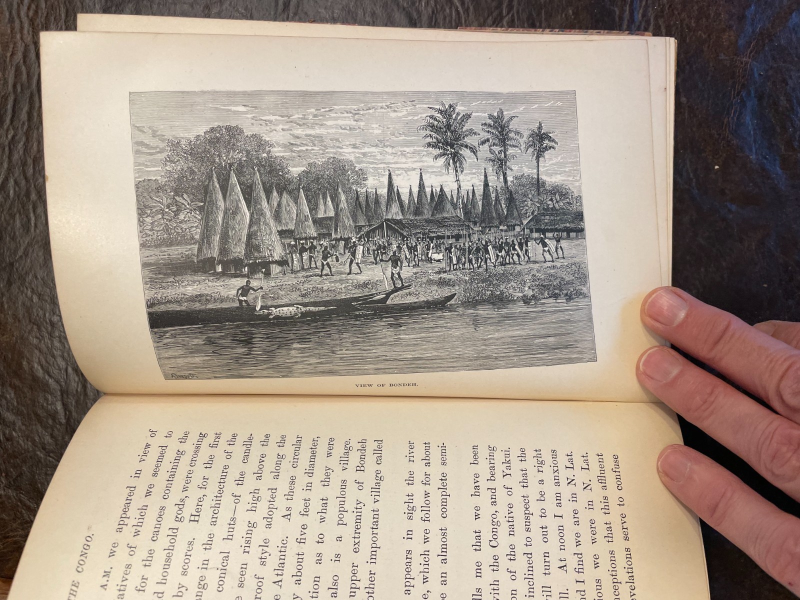 The Congo by HENRY M. STANLEY 1885 ~ 2 Foldout Maps ~ RARE 1st Edition