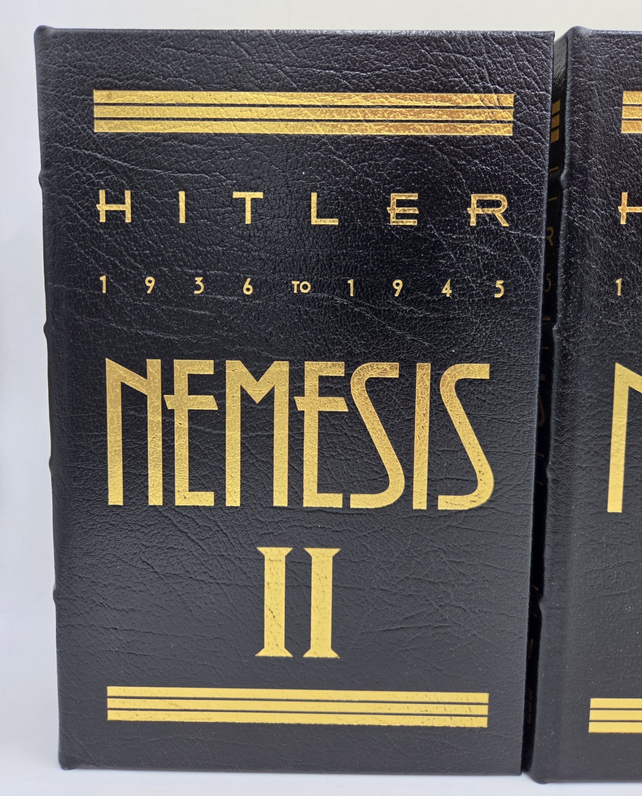 Easton Press Hitler Hubris 1889-1936 & Nemesis 1936-1945 Complete 4 Volume Set!