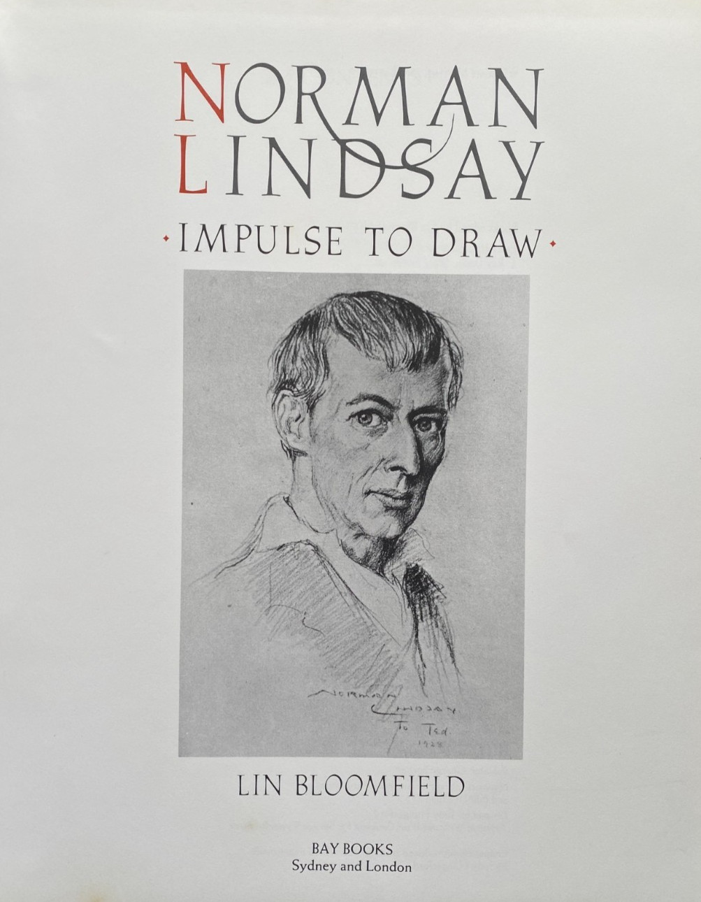 1984 1st IMPULSE TO DRAW *LIKE NEW* NORMAN LINDSAY w 280 PLATS FREE EXPRESS AUS