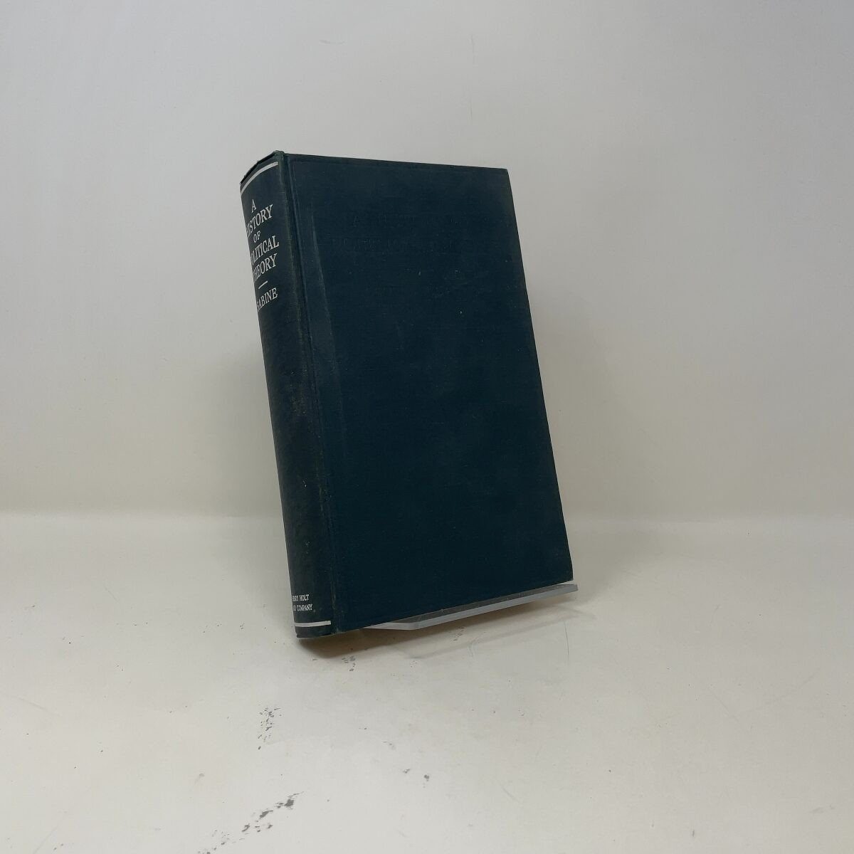 A History of Political Theory by George H. Sabine HC First Edition Very Good 19