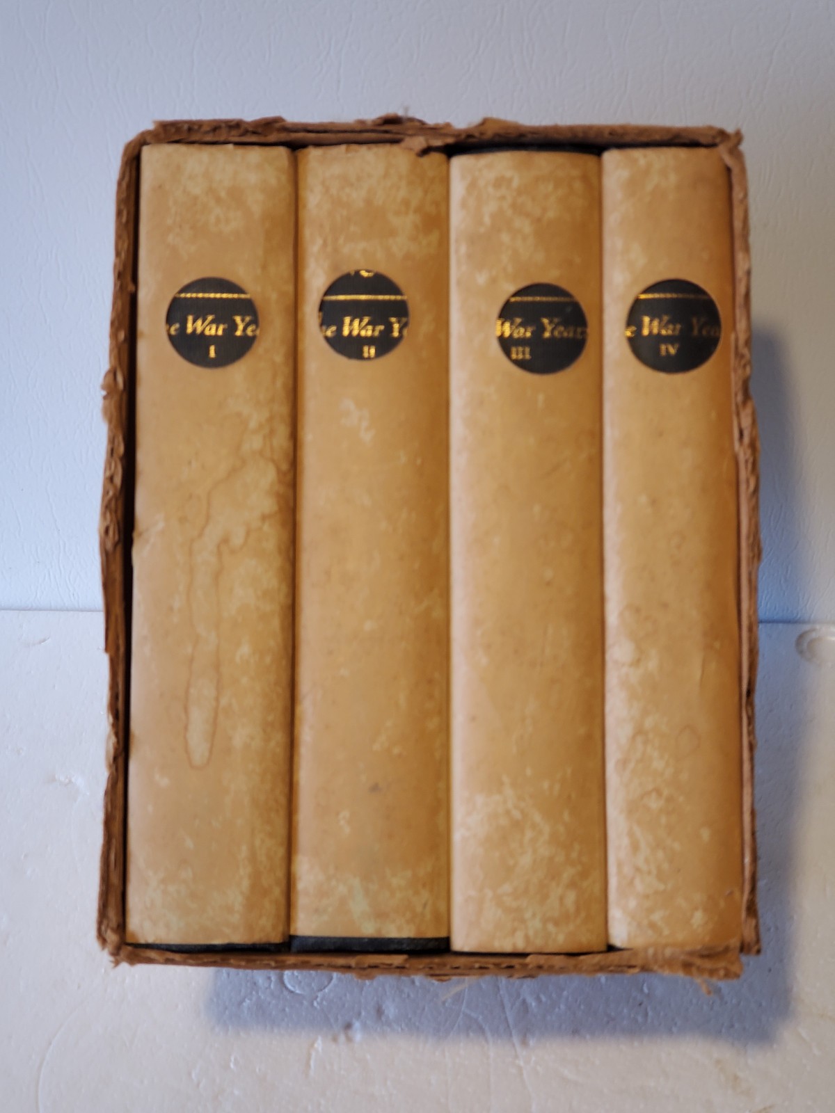 Abraham Lincoln; The War Years, by Carl Sandburg complete 4 volume set 1939