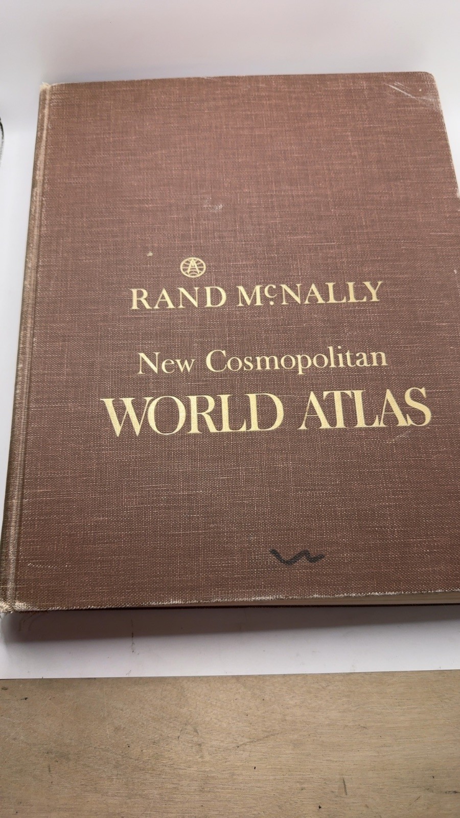Rand McNally New Cosmopolitan World Atlas Hardcover 1967 Edition 1967
