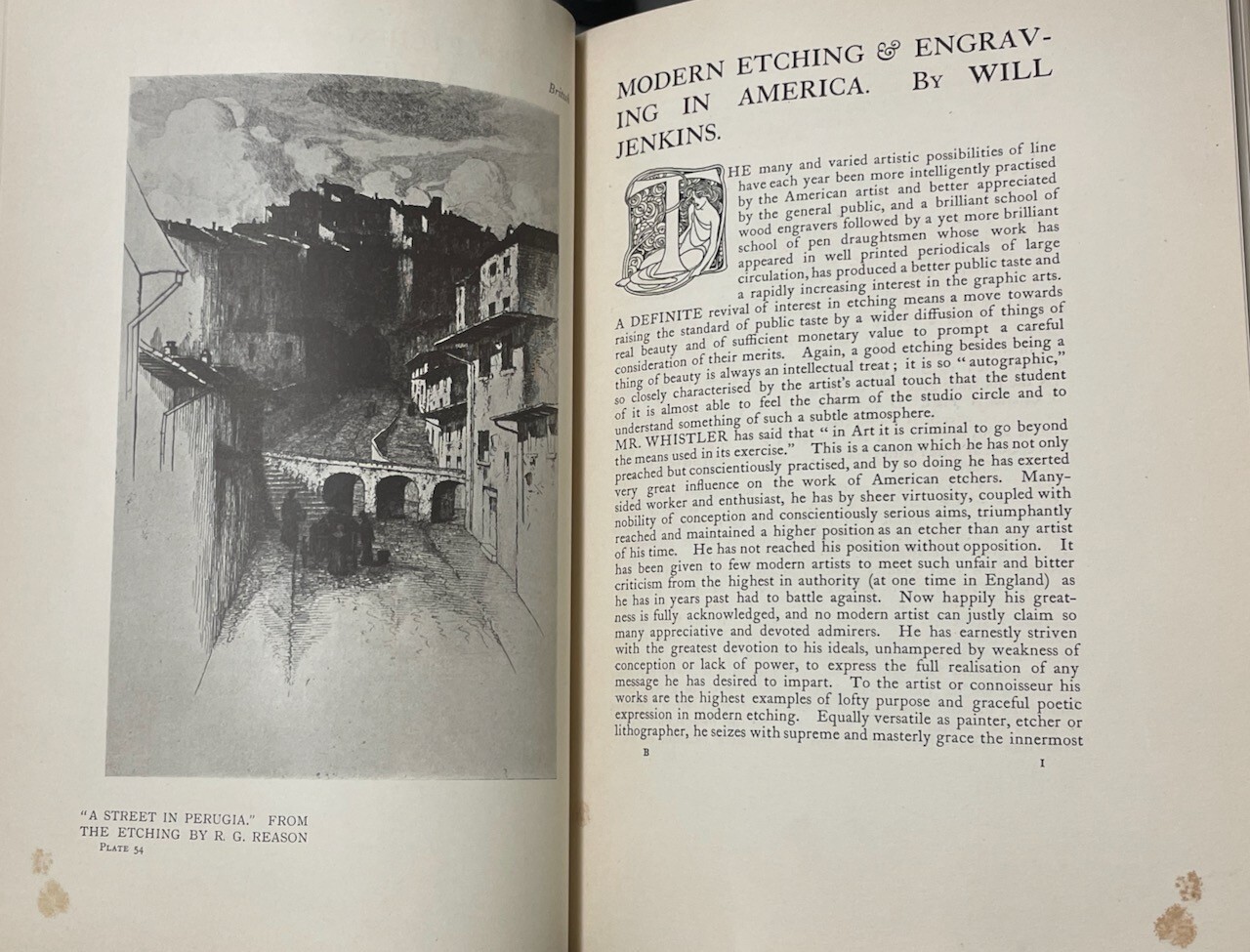 Modern Etching & Engraving / Charles Holme / The Studio 1902 ex-lib