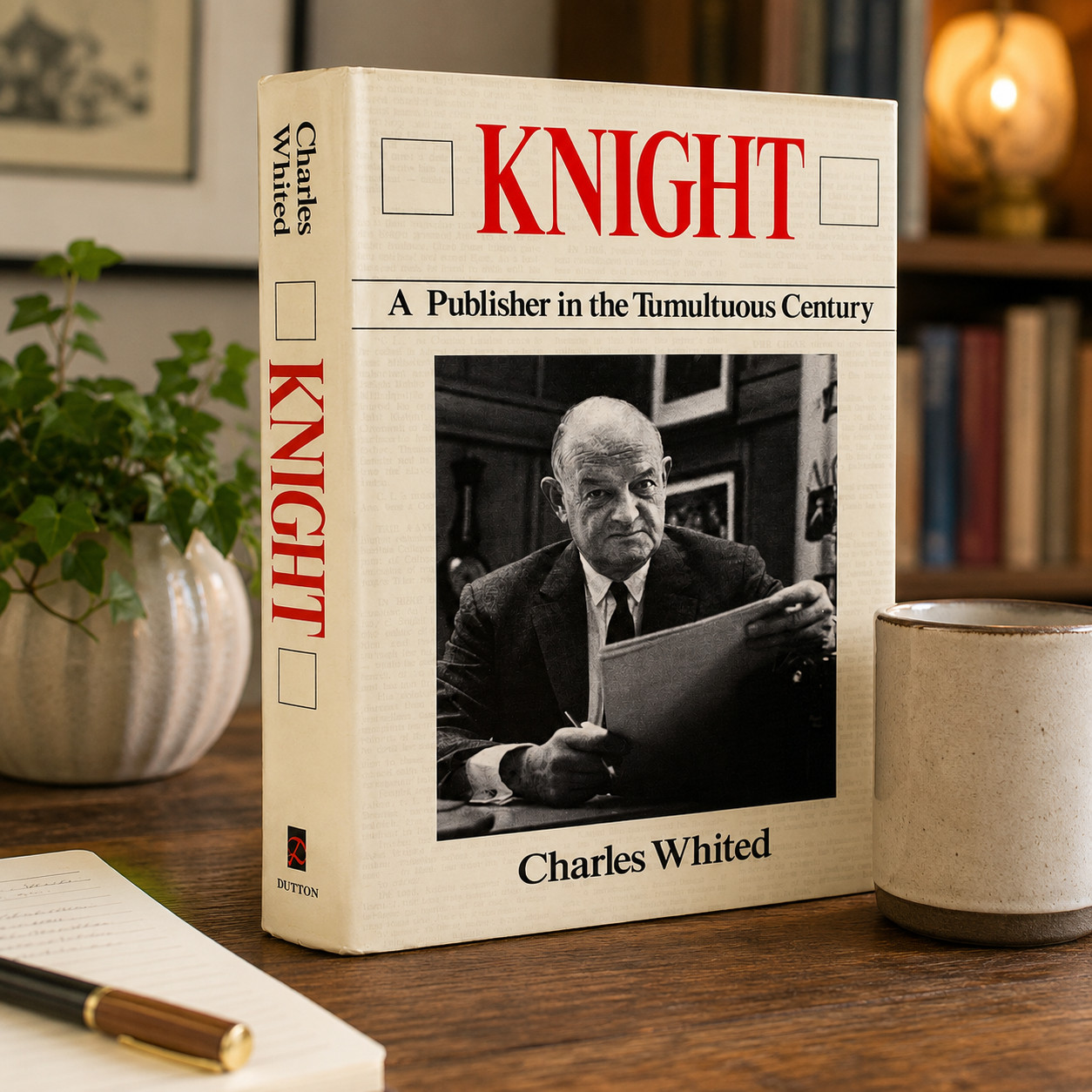 Knight – A Publisher in the Tumultuous Century Charles Whited First Edition HB