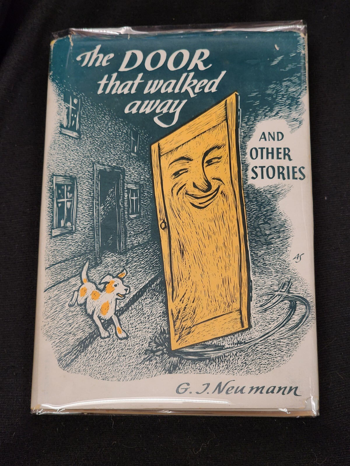 G. J. Neumann THE DOOR THAT WALKED AWAY & other stories jacket Wartburg SCARCE!