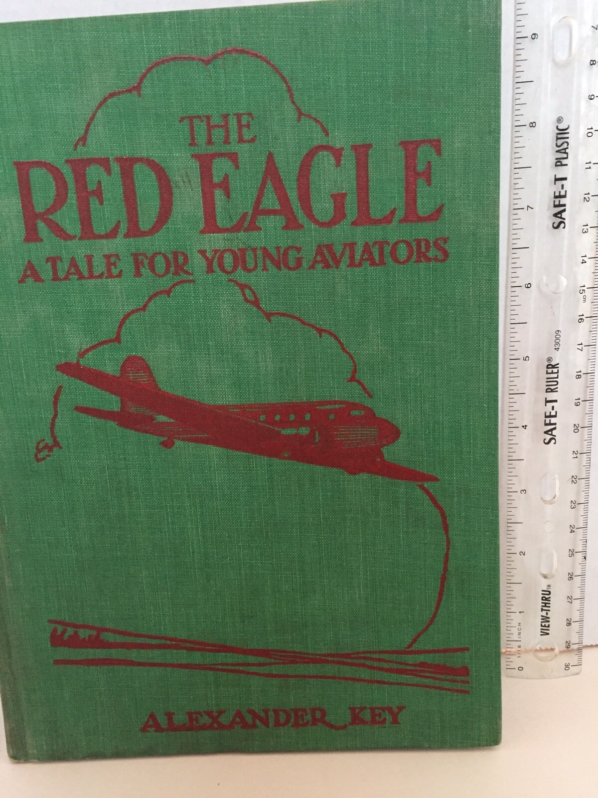 The Red Eagle Children’s Antique Book The Adventurous Tale If Two Young Flyers