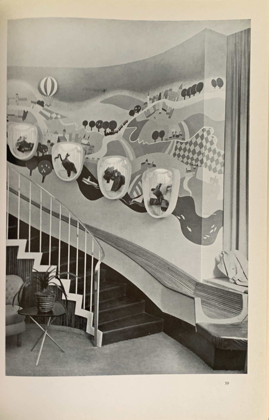 DECORATIVE DESIGNS FOR CONTEMPORARY INTERIORS EDITED BY KONRAD GATZ VTG 1956