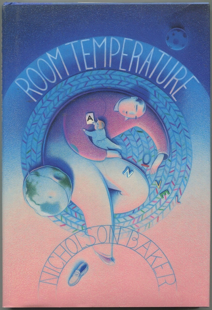 Nicholson BAKER / Room Temperature 1st Edition 1990