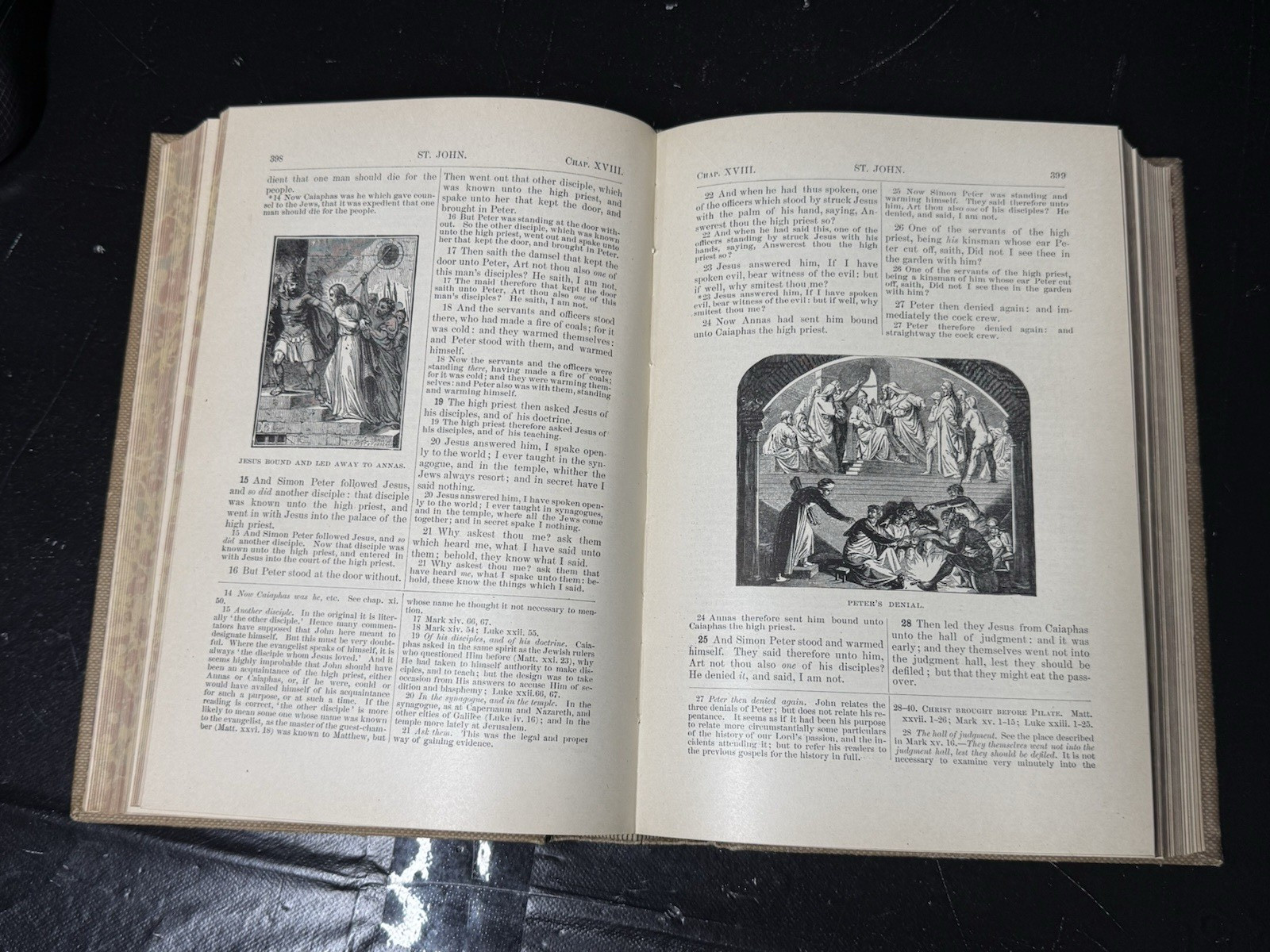 The Students‘ Bible Commentary Illustrated Color Map 1908 HC