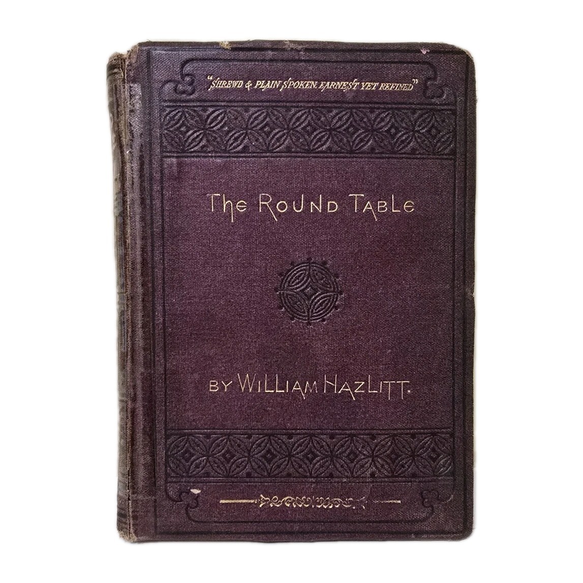 The Round Table (William Hazlitt – 1869 Leather Hardback