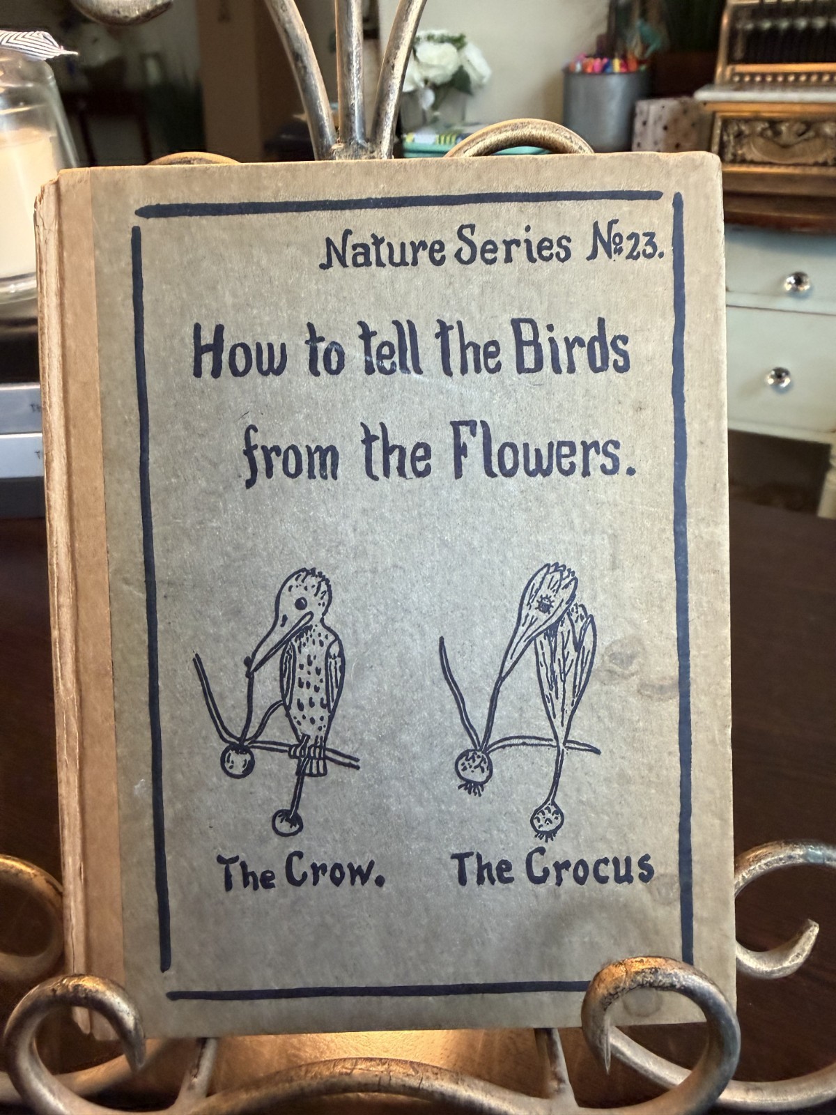 How to Tell Birds From Flowers 1907 Robert Williams Wood Paul Elder Book