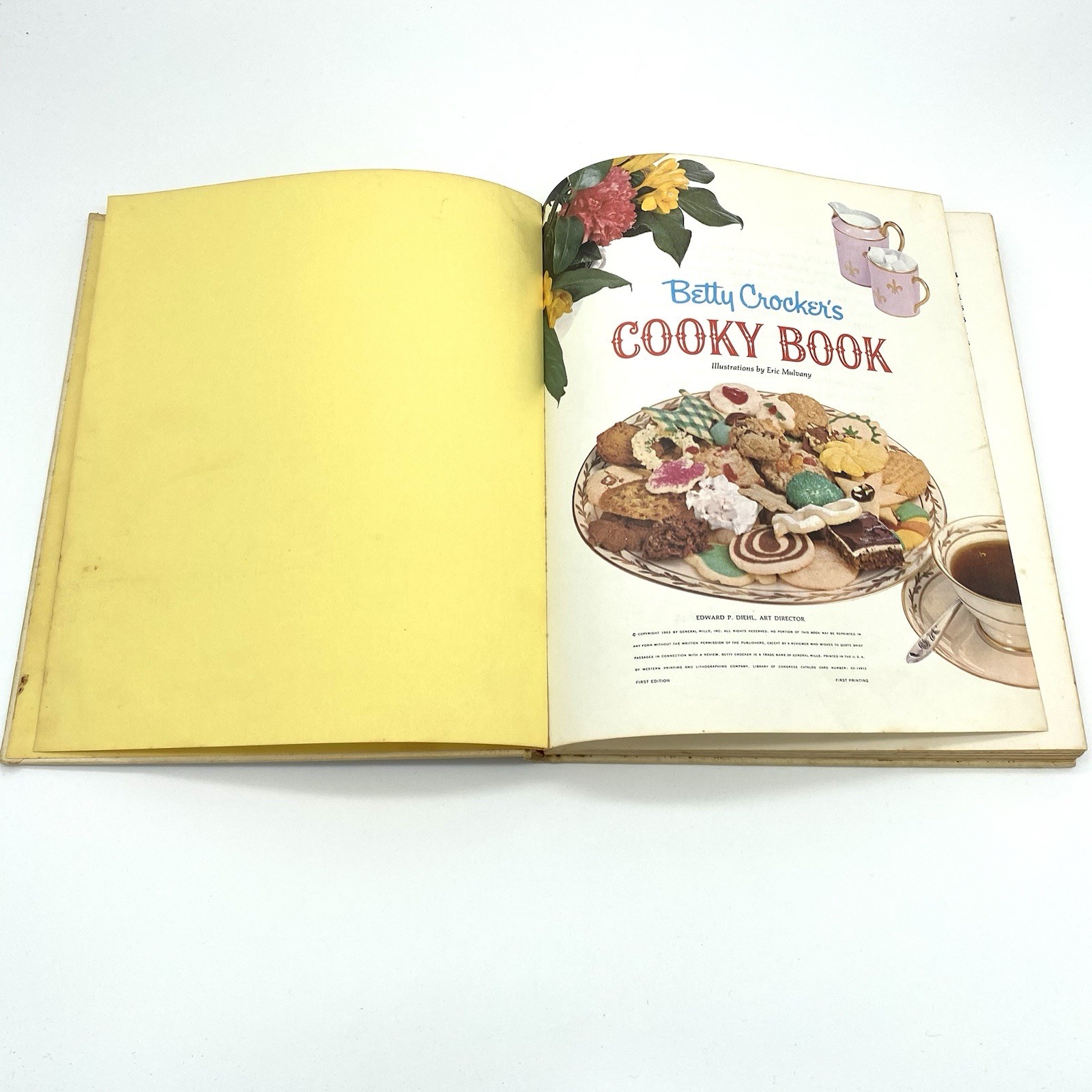 Betty Crockers Cooky Book General Mills 1963 1st Edition 1st Printing Hardcover