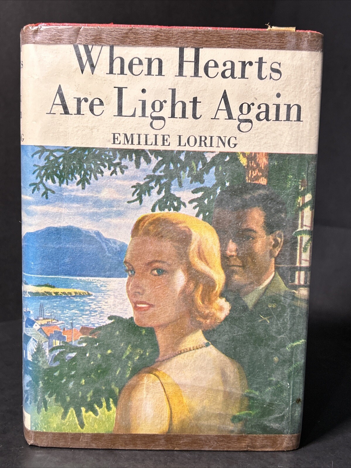 When Hearts Are Light Again by Emilie Loring 1943 Hardcover w/DJ Vintage