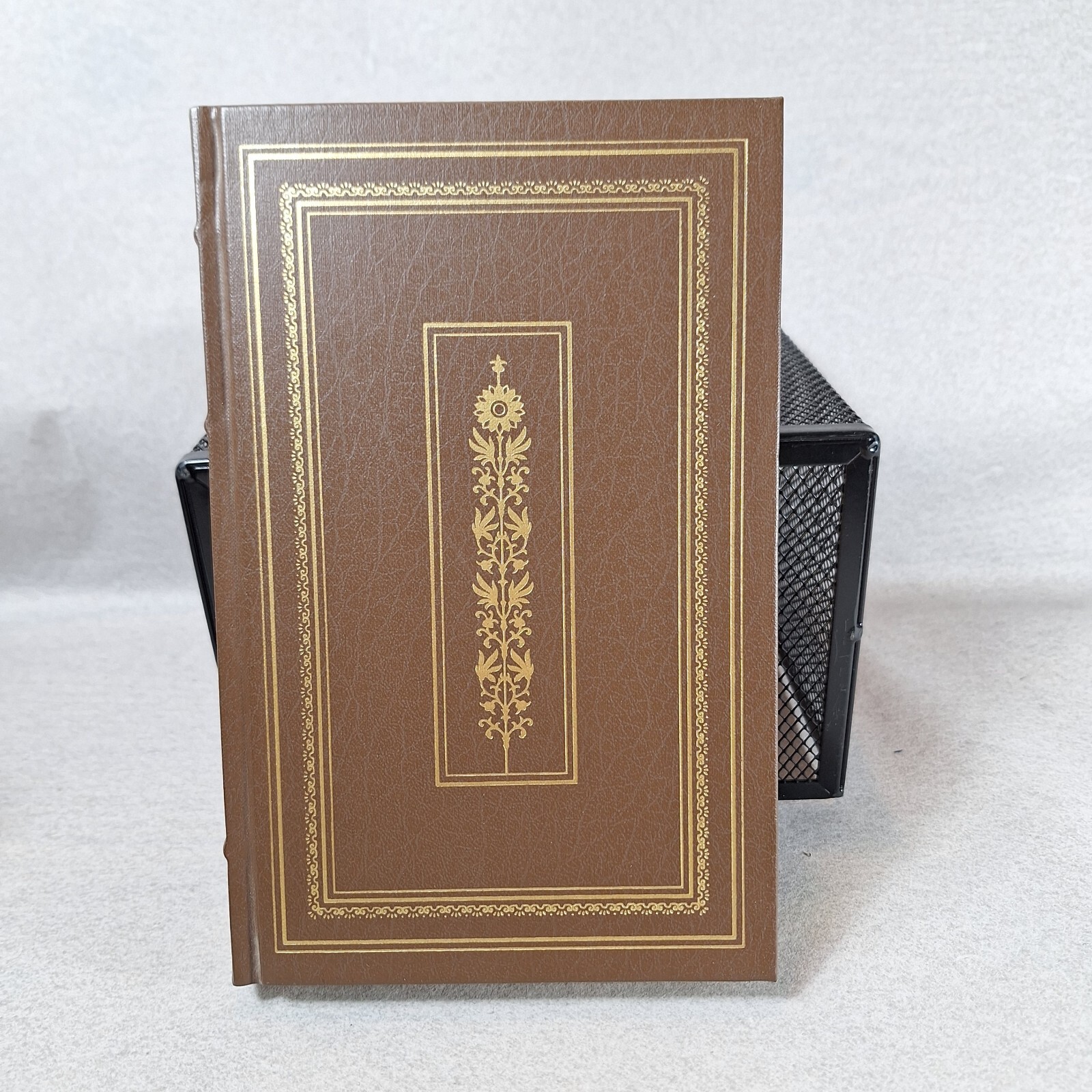 Aristotle – Rhetoric and On Poetics – Franklin Library -1981- Gold Gilded Pages