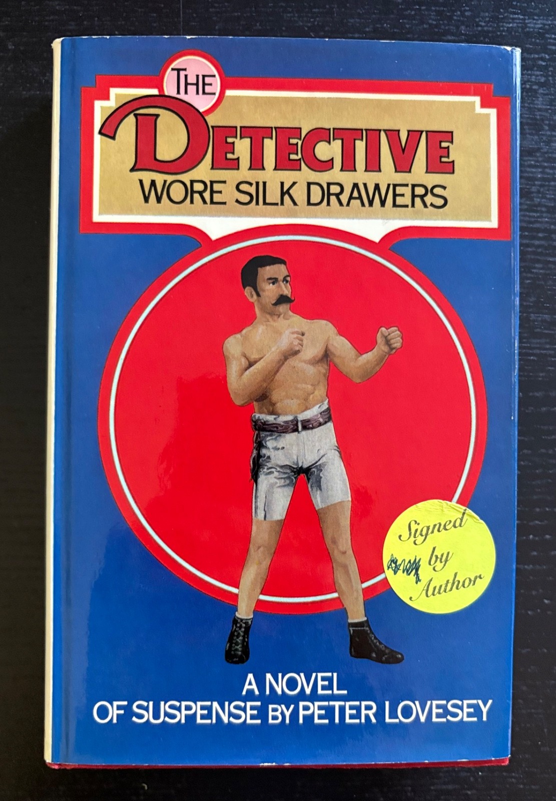 THE DETECTIVE WORE SILK DRAWERS – PETER LOVESEY – SIGNED – 1ST ED. – 1971 – DJ.