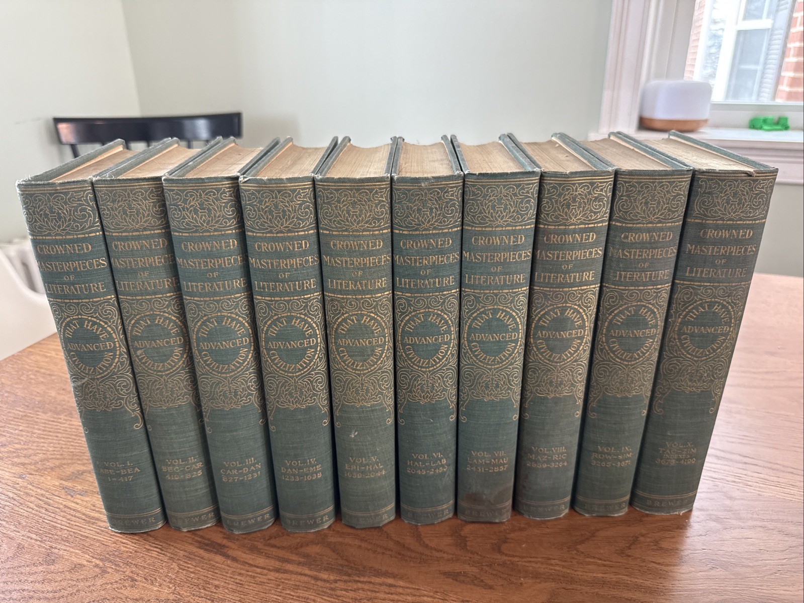 Crowned Masterpieces of Literature “That Have Advanced Civilization” 1900-1902.