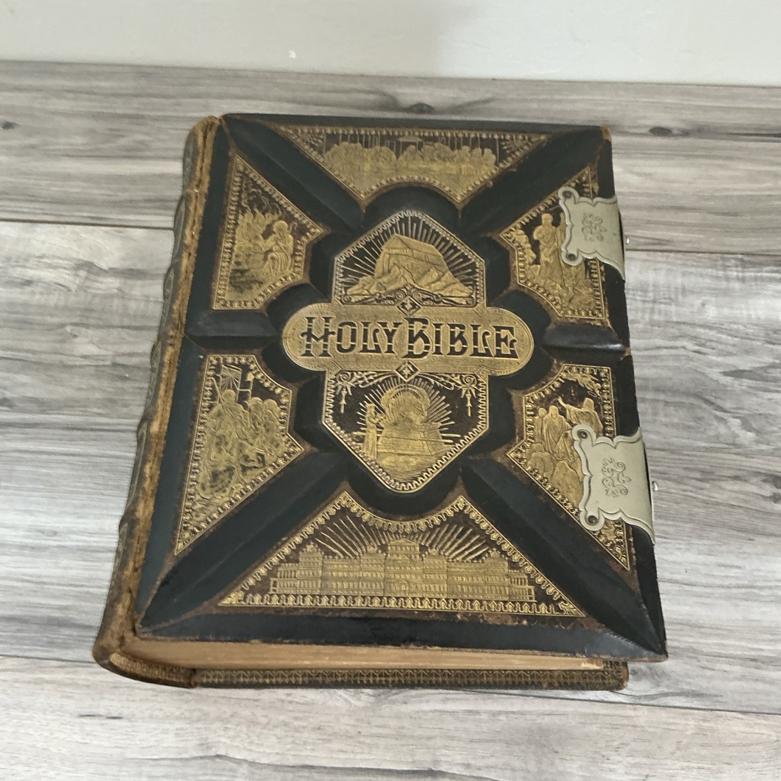 The Parallel Bible Old & New Testaments 2000 Illustrations 1885