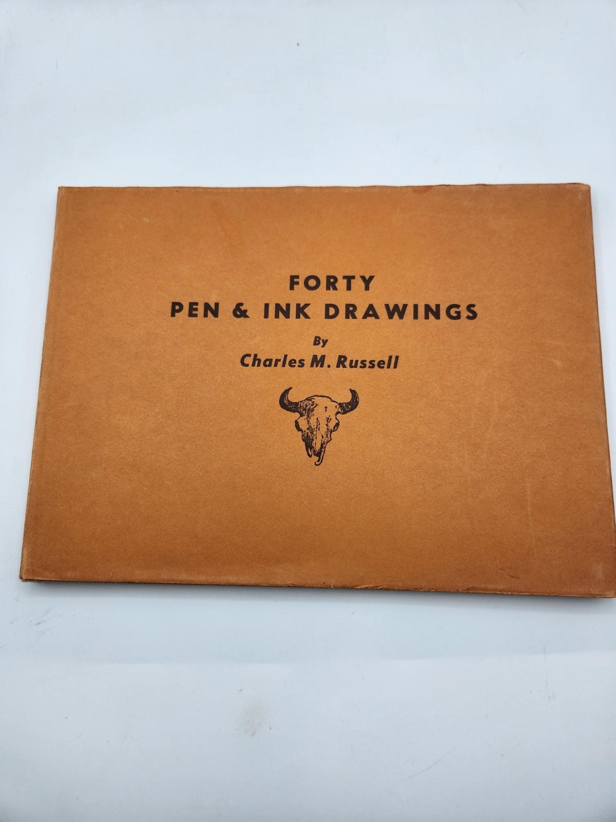 FORTY PEN AND INK DRAWINGS Russell, Charles M.