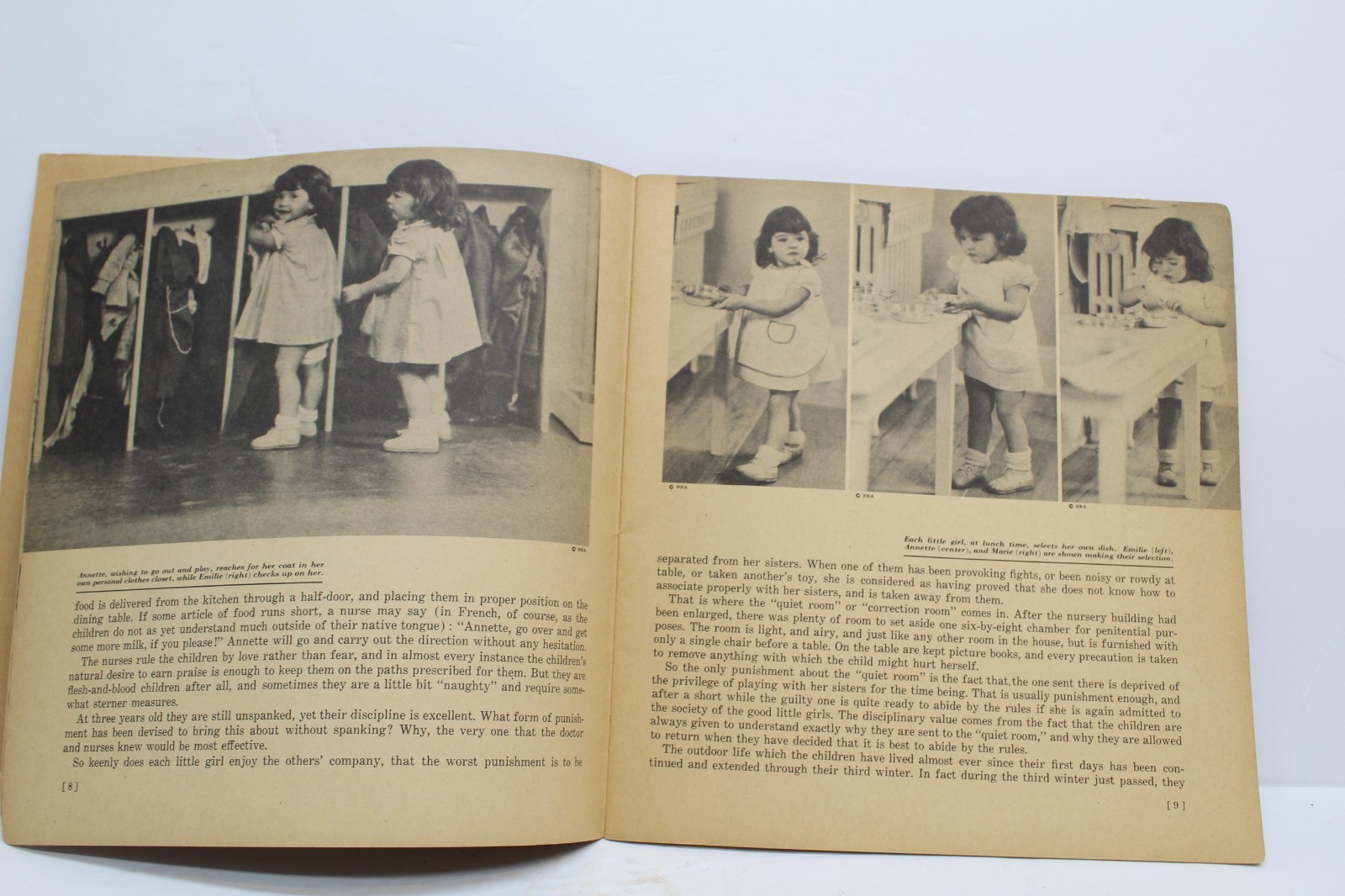 1937 Here We Are Three Years Old The Dionne „Quins“ – Quintuplets Book – Whitman