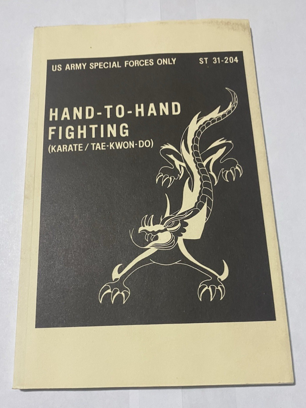 Hand-to-Hand Fighting Karate & Tae-Kwon-Do US Army Special Forces ST 31-204 SC