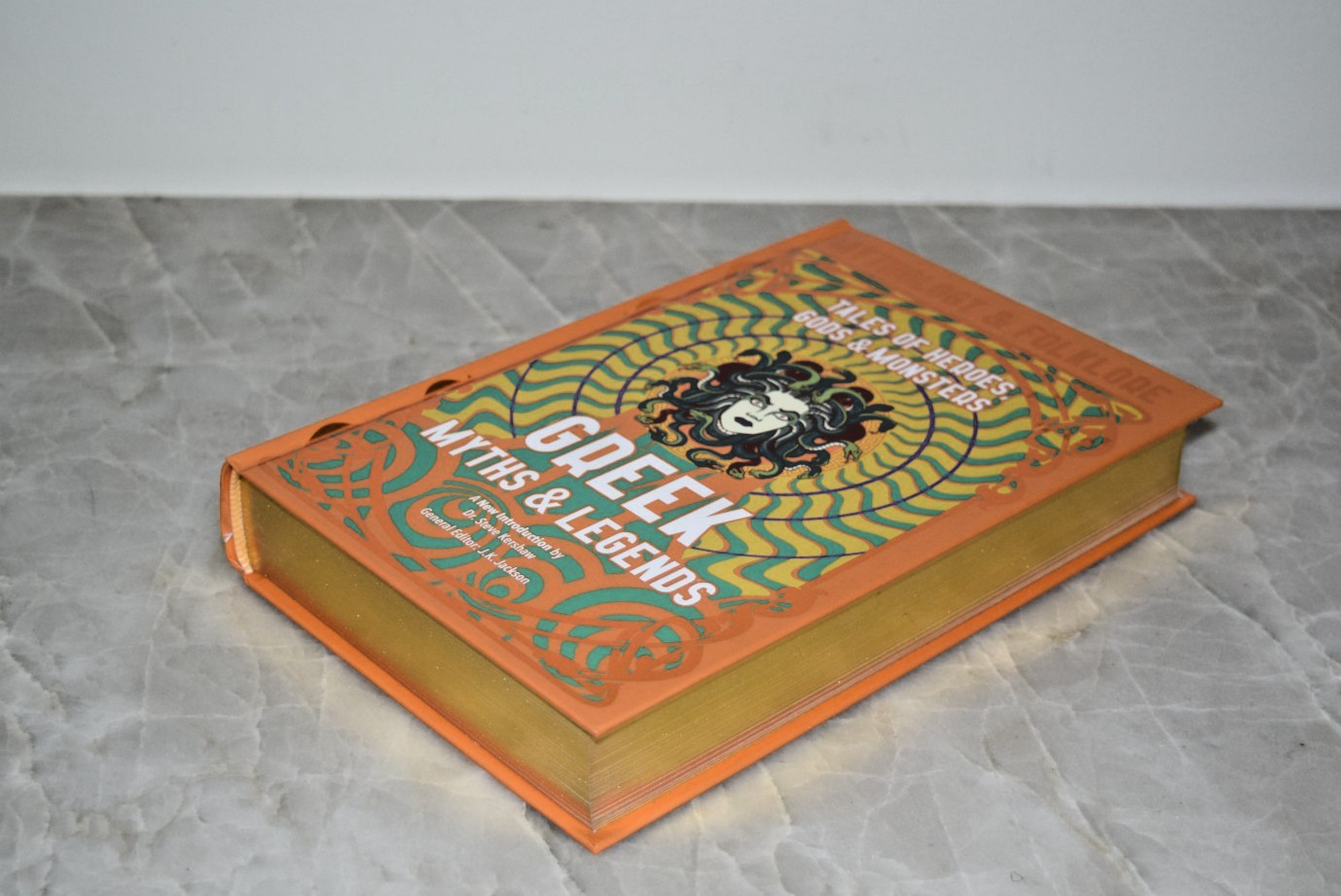 NEW Greek Myths & Legends Mythology Gods Heroes Deluxe Gilded Hardcover
