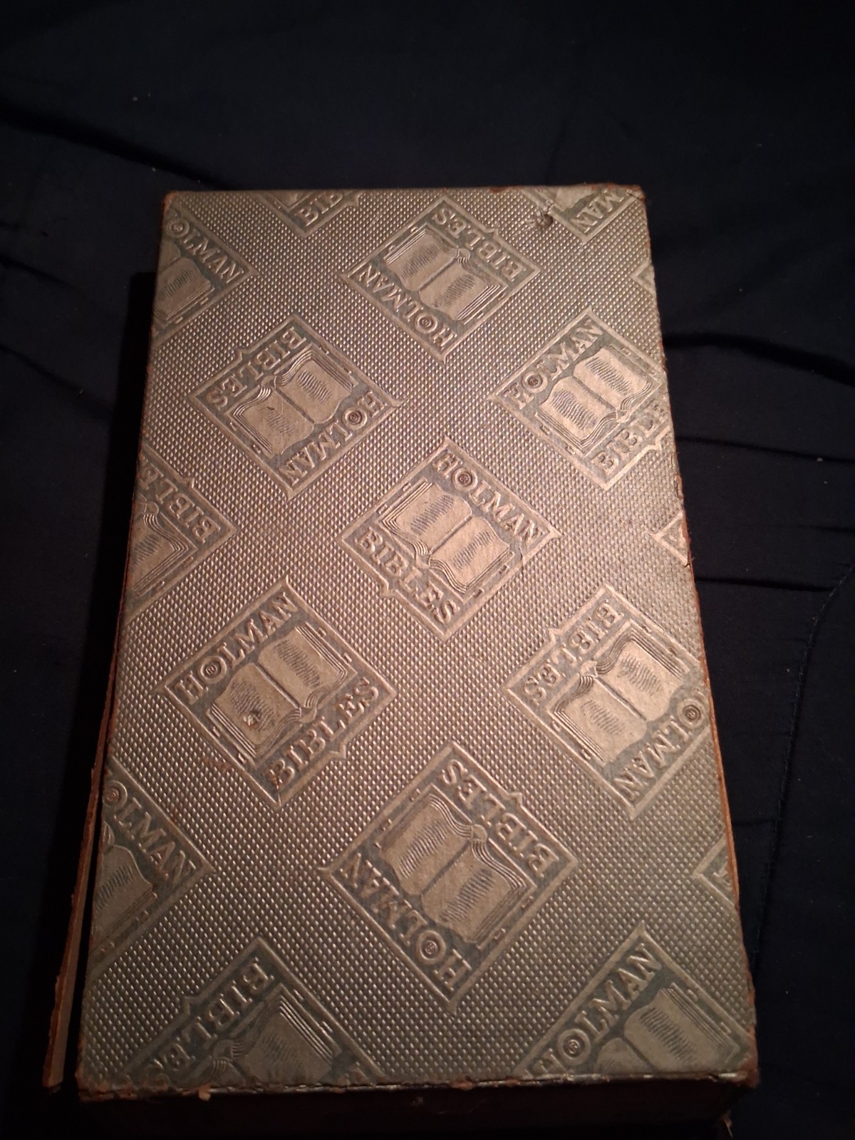 A. J. Holman Co. Holman Edition Holy Bible Leather Illustrated