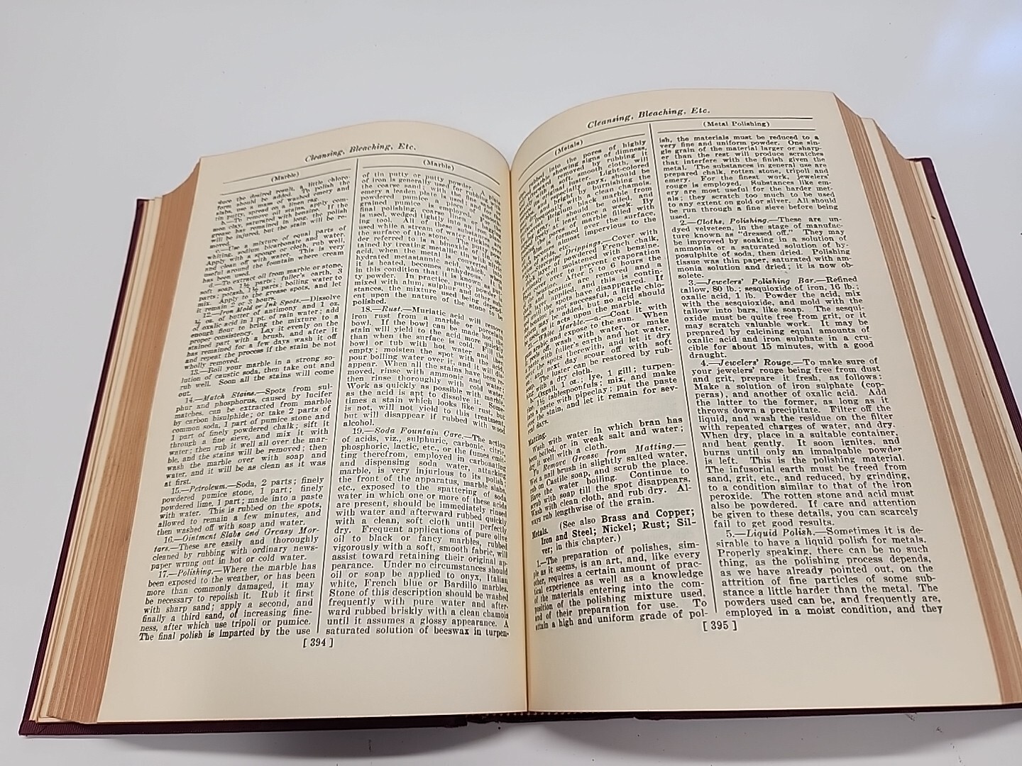 1953 The Standard American Encyclopedia Of Formulas Albert A Hopkins HC RARE