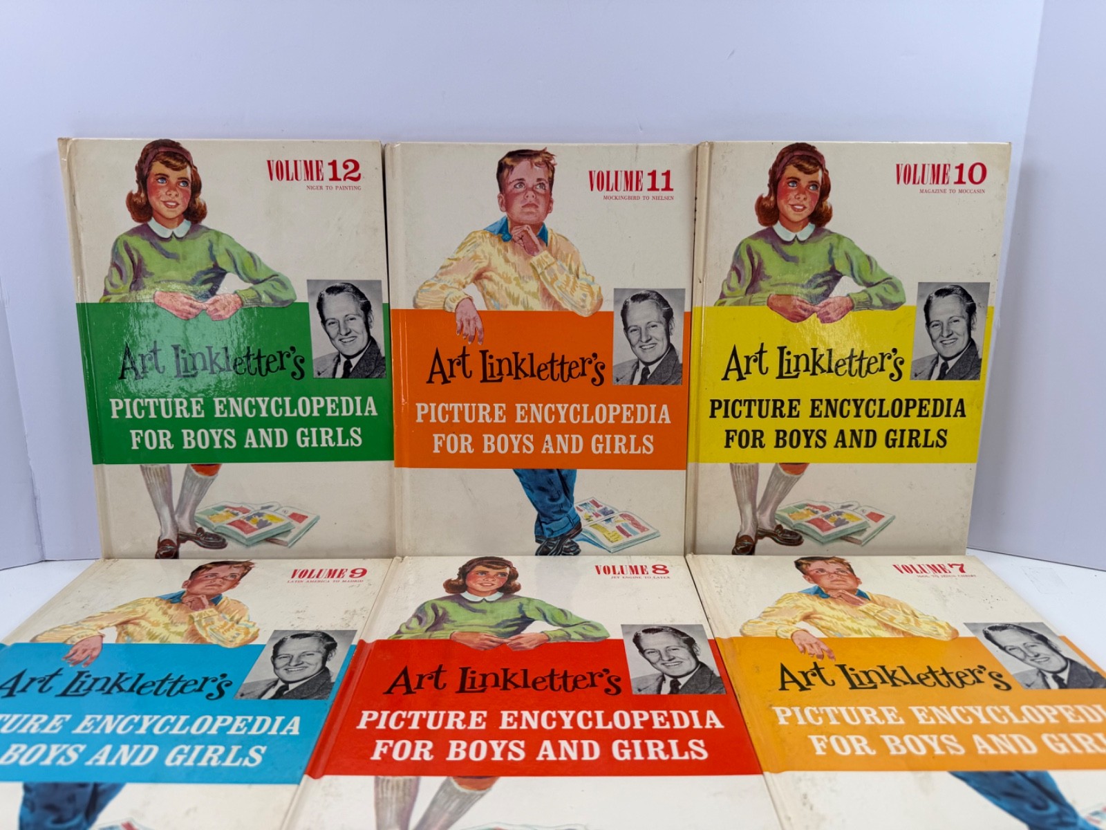Art Linkletter Picture Encyclopedia Vols 1-18 Complete Set Vintage 1961