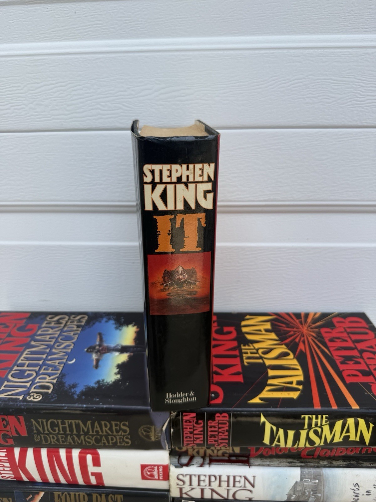 Stephen King Lot UK True First Edition 1st Print Hodder & Stoughton Hardcover DJ
