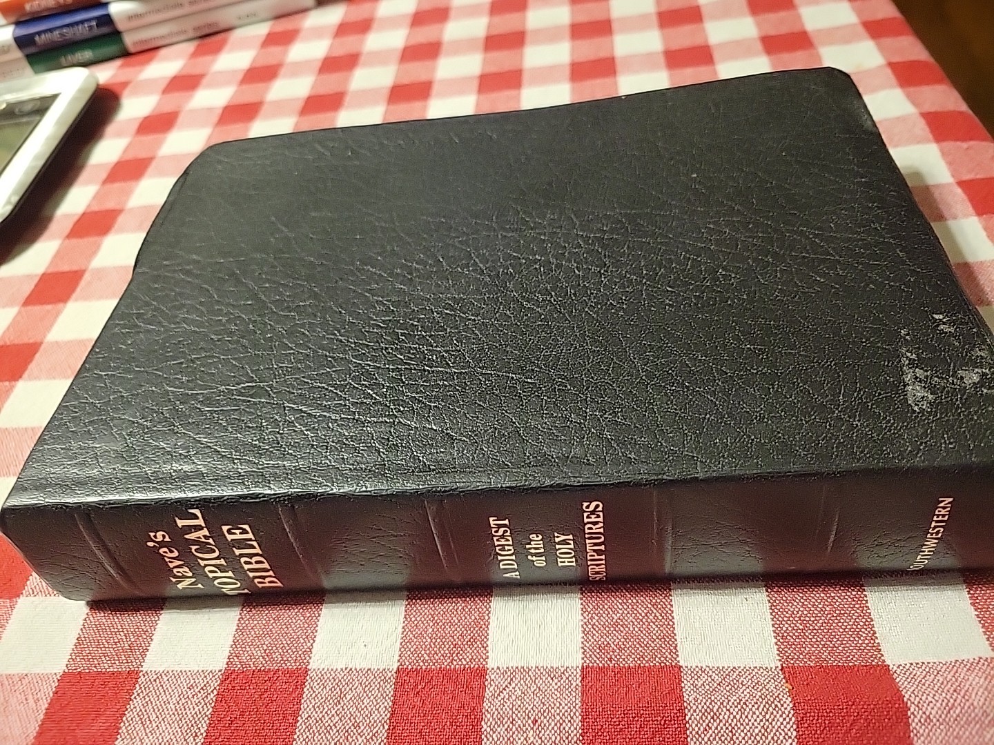 Naves Topical Bible A Digest of the Holy Scriptures Indexed 1962 SouthwesternB2C