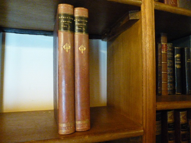 DANIEL DEFOE ROBINSON CRUSOE 1790 2 VOLS NICE JOHN STOCKDALE EDITION ILLUSTRATED