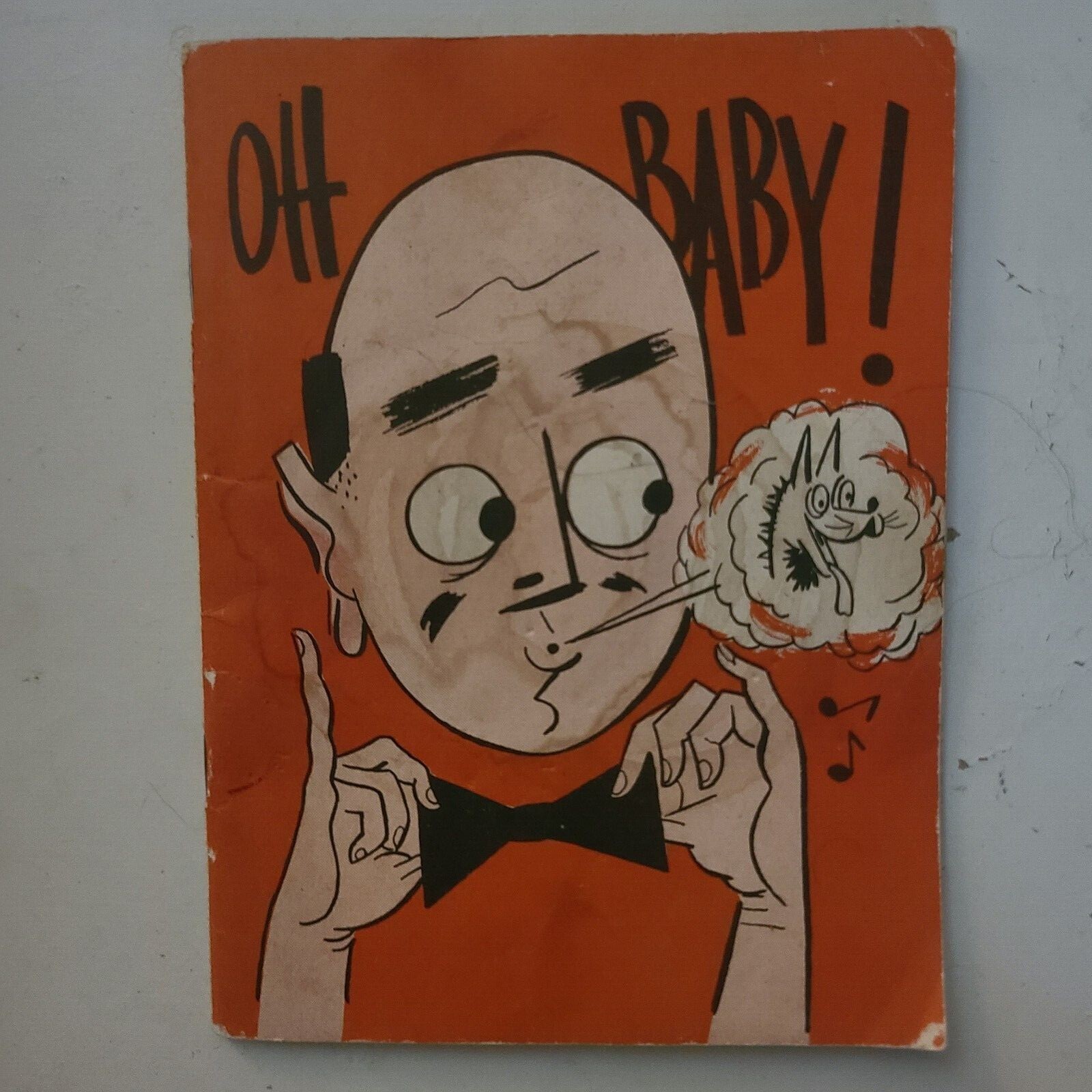 OH BABY! 1953 Vintage BABY PHOTOS WITH CAPTION’S ~ Brown & Bigelow