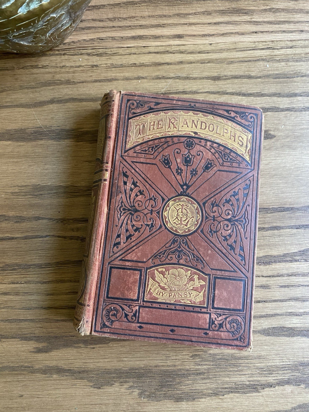 Antique 1879 ‘The Randolph’s’ Hardcover Book By Pansy Vintage Book