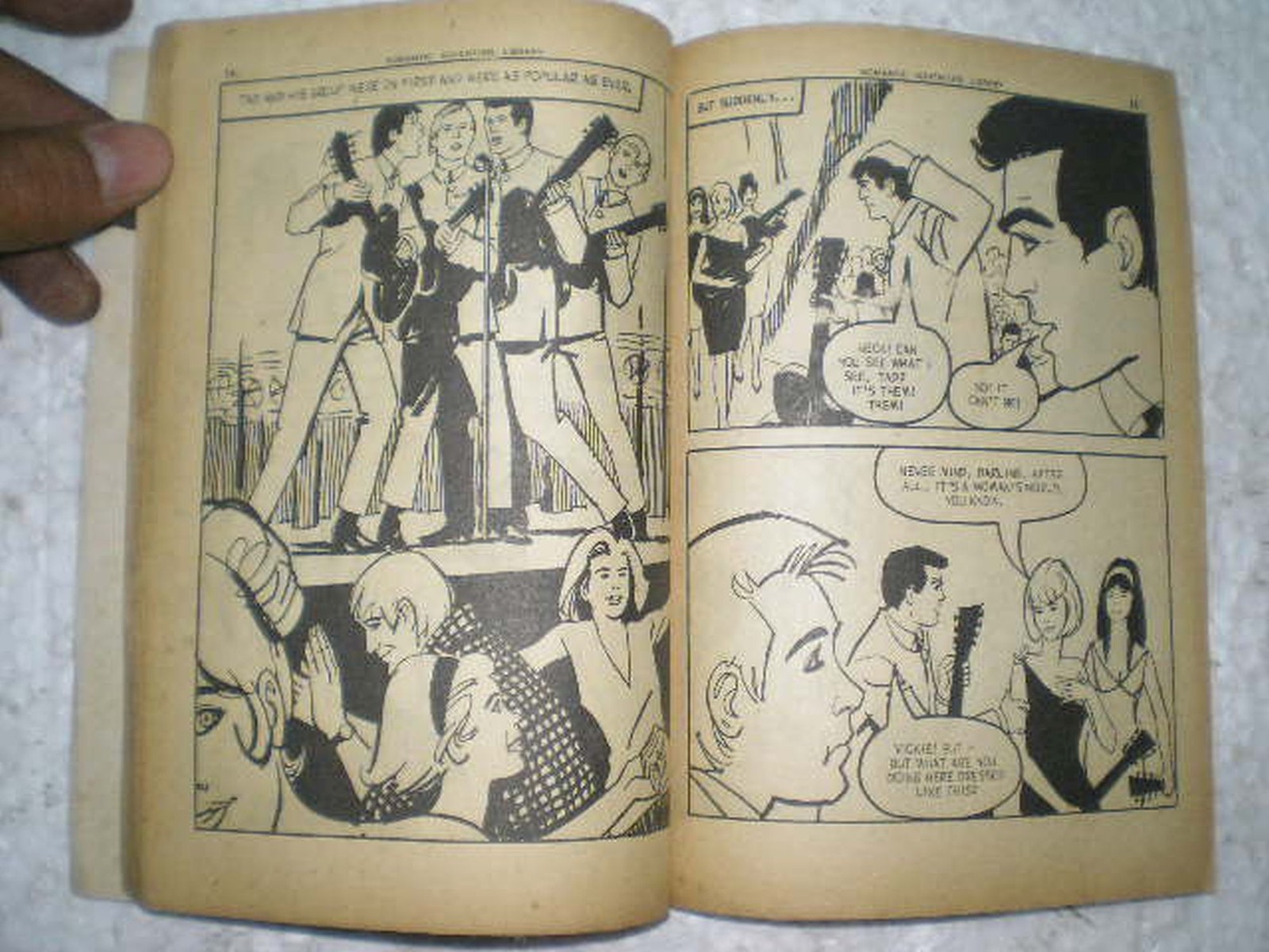 WHAT ABOUT THE BOYS -COMIC ROMANTIC ADVENTURE LIBRARY RARE BOOK