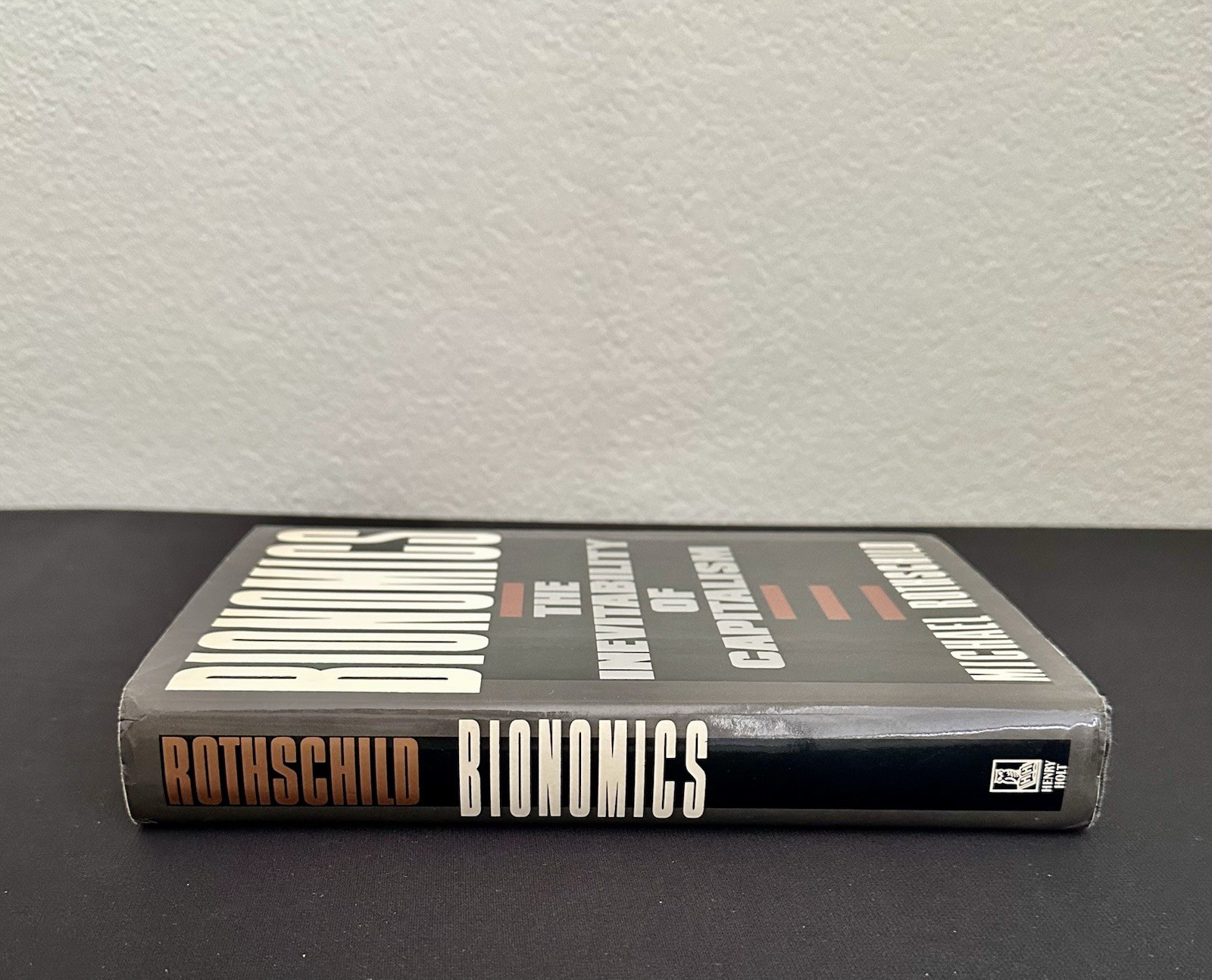 SIGNED – BIONOMICS Michael Rothschild 1st/1st HC DJ Assoc Copy Capitalism 1990