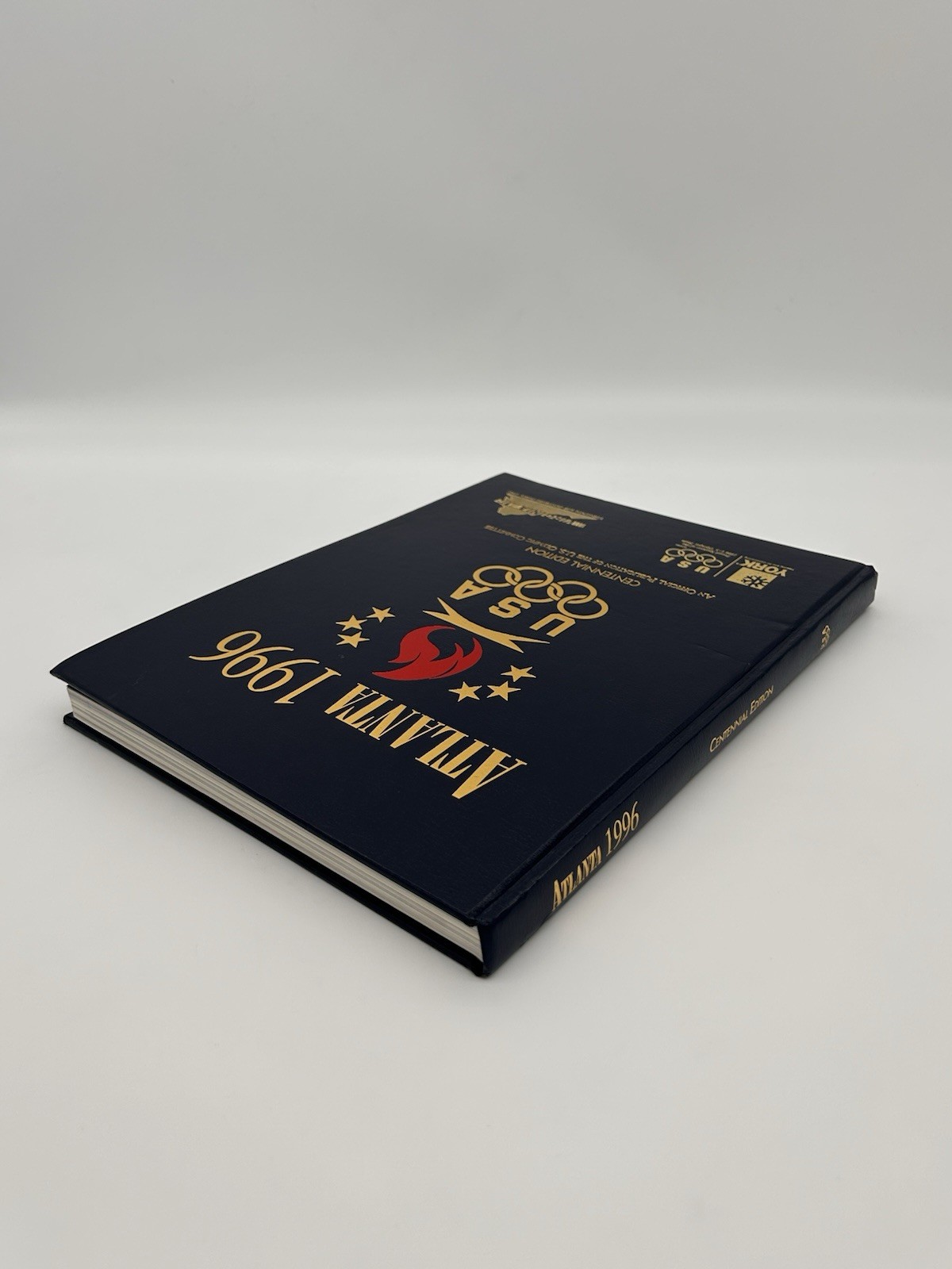 Atlanta 1996 Centennial Edition Olympic Book USOC Hardcover York Virginia Air