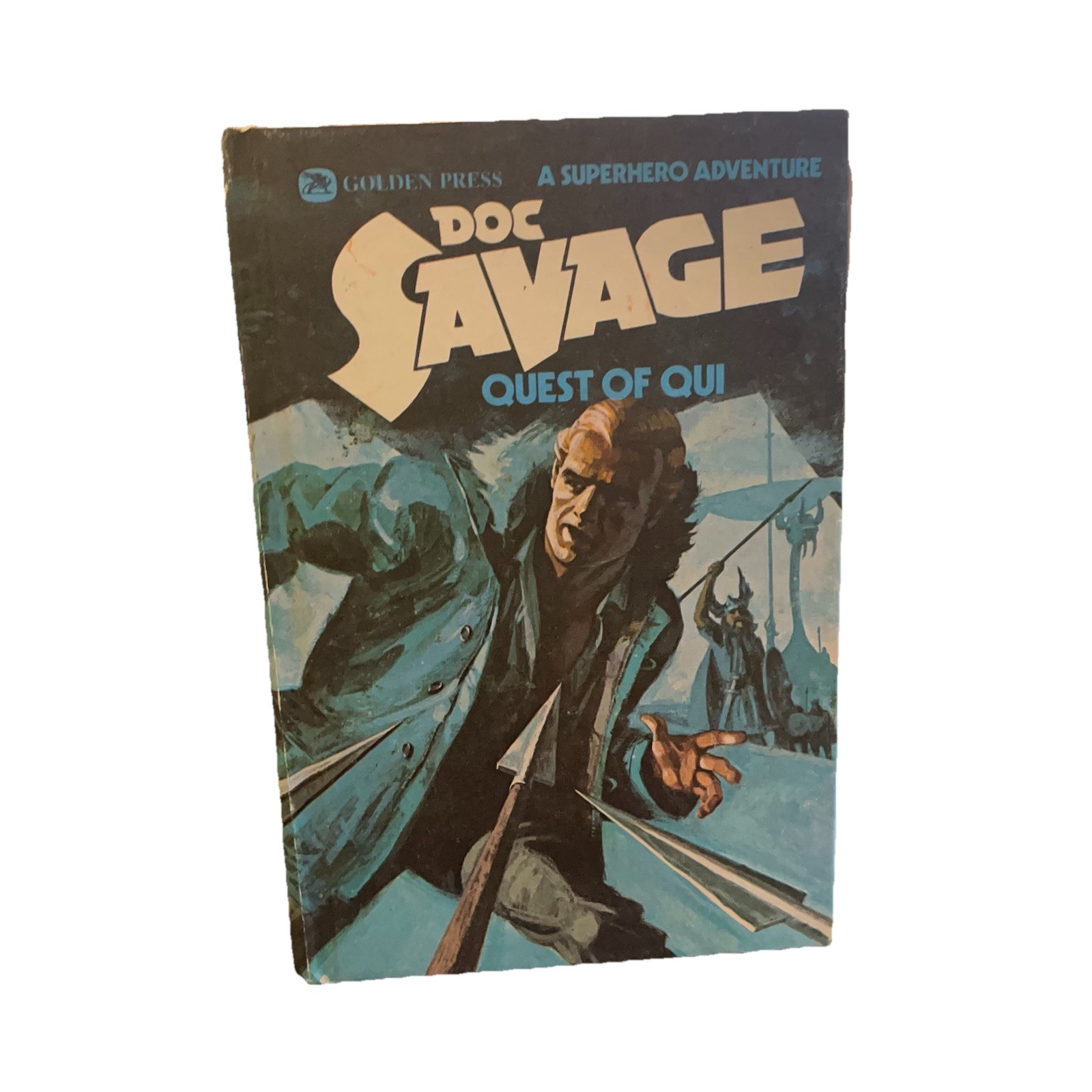 DOC SAVAGE QUEST OF QUI By KENNETH ROBESON Golden Press HC 1975