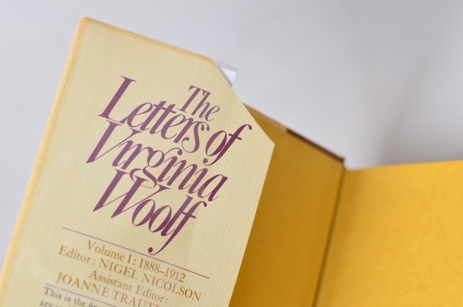 First American Edition First Print The Letters of Virginia Woolf Vol I & II 1975