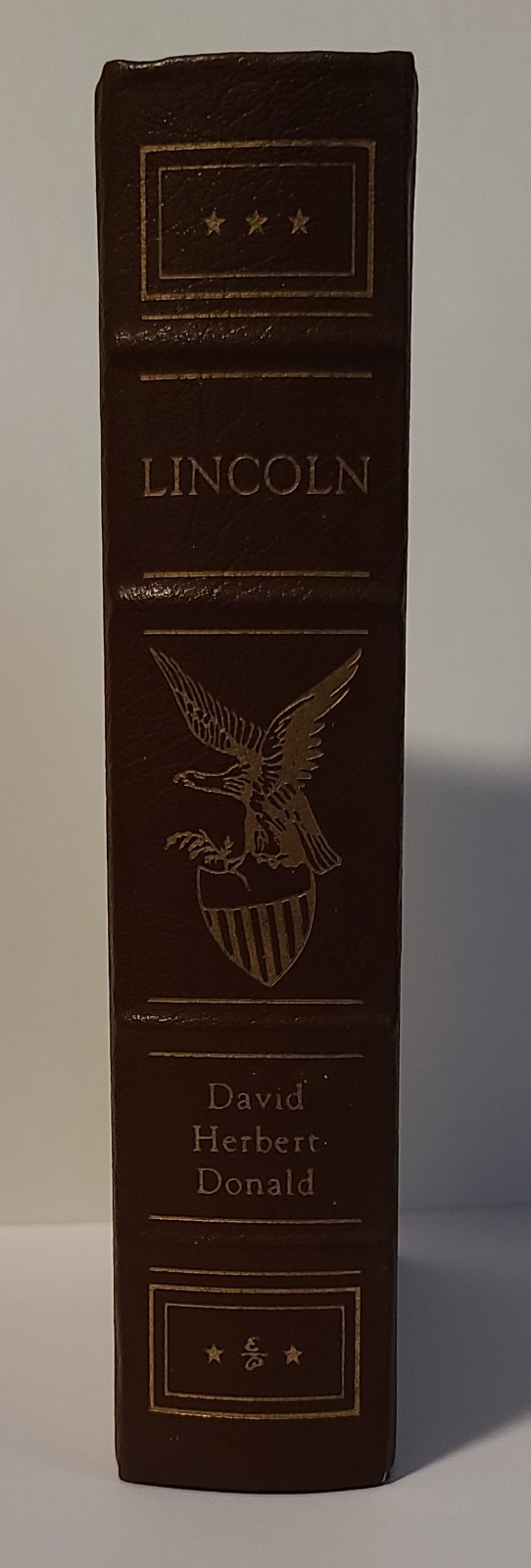 Easton Press Lincoln by David Herbert Donald Leather Illustrated Hardcover 1996