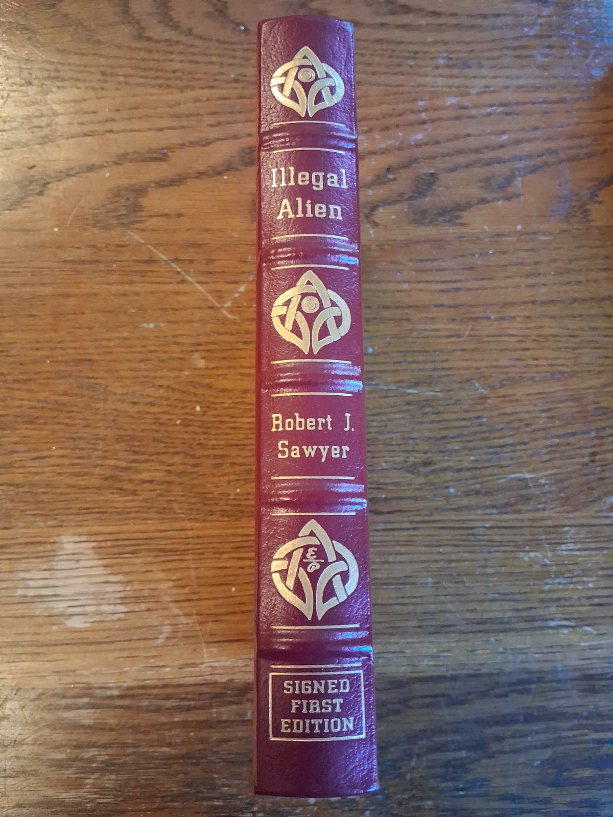 Illegal Alien by Robert Sawyer Signed FIRST Edition Easton Press